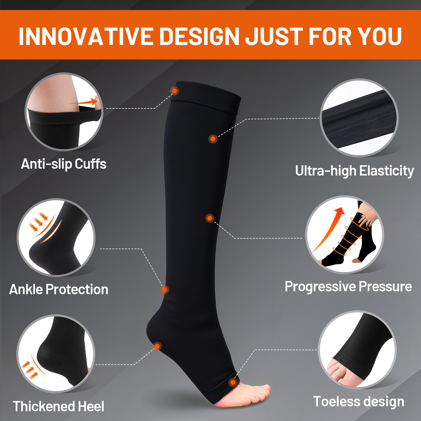 Cofoe Kompressionssocken S-XXL – Compression Sock Medical Bewertung und Preis