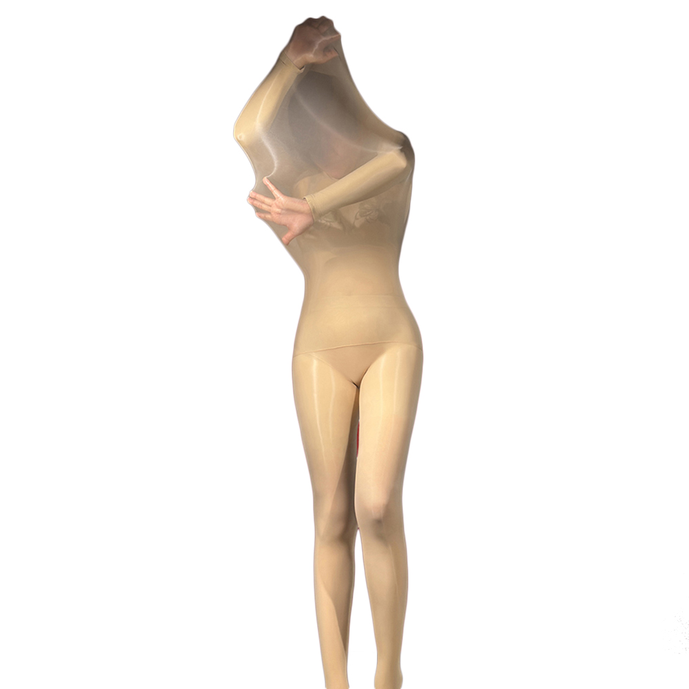 Unisex Sexy Ölglänzender Bodys – Tights Pantyhose Sheer Bewertung und Preis