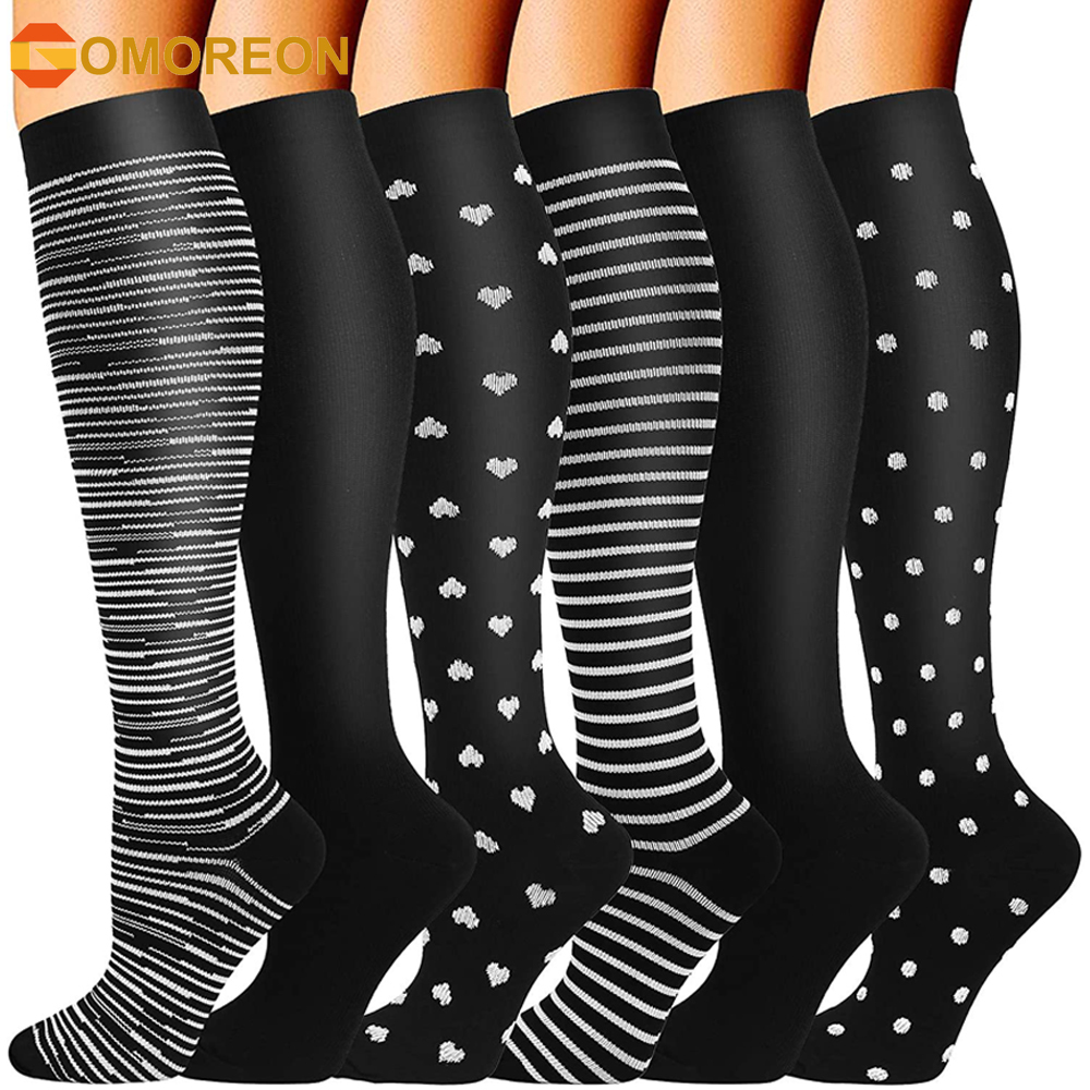 GOMOREON 6 Paar Kompressionsso – Compression Sock Medical Bewertung und Preis