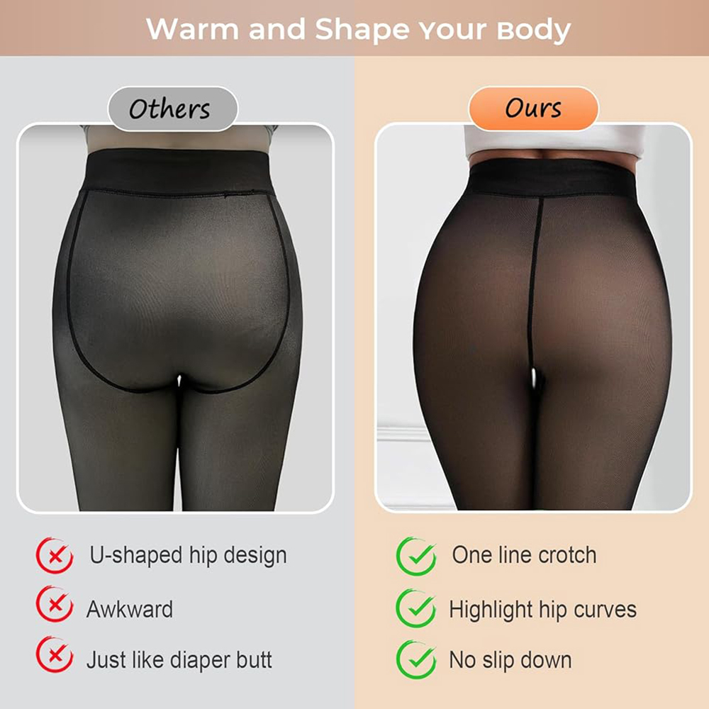 Thermo-Fleece-gefütterte Strum – Tights Pantyhose Sheer Bewertung und Preis
